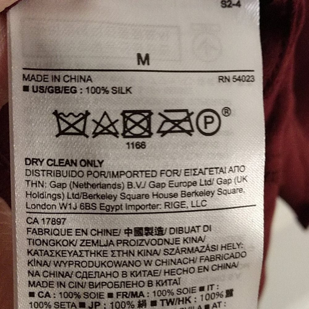 BNWT Banana Republic silk top - Picture 8 of 8